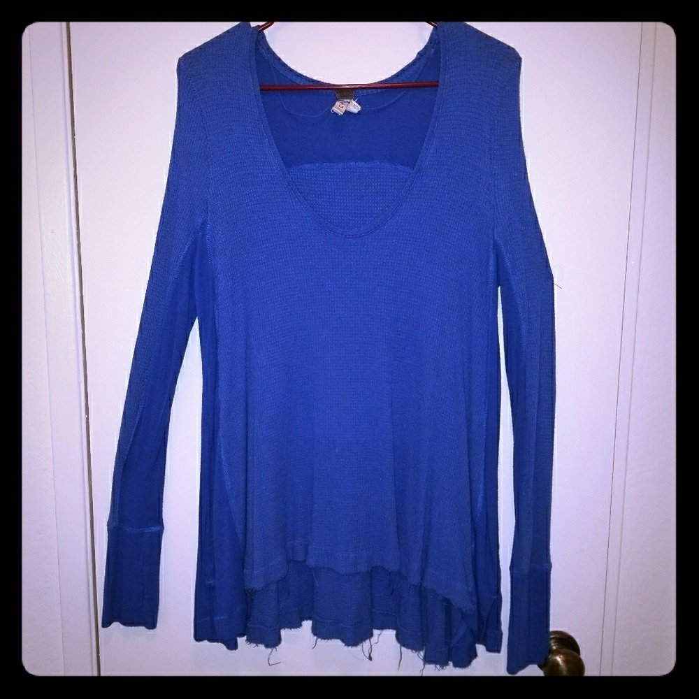 Free People brand new long sleeve shirt